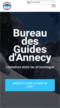 Mobile Screenshot of annecyguidesmontagne.com